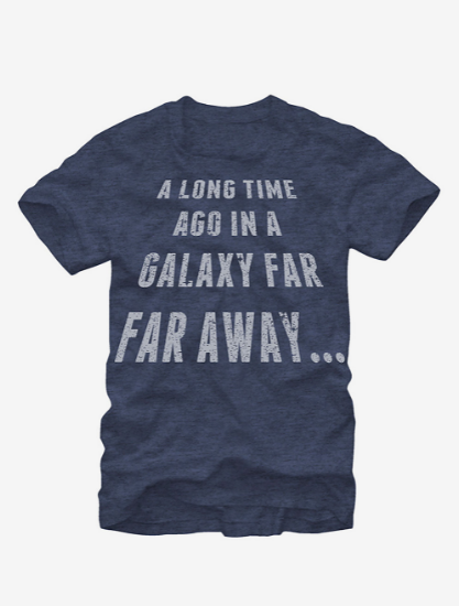 in a land far far away star wars